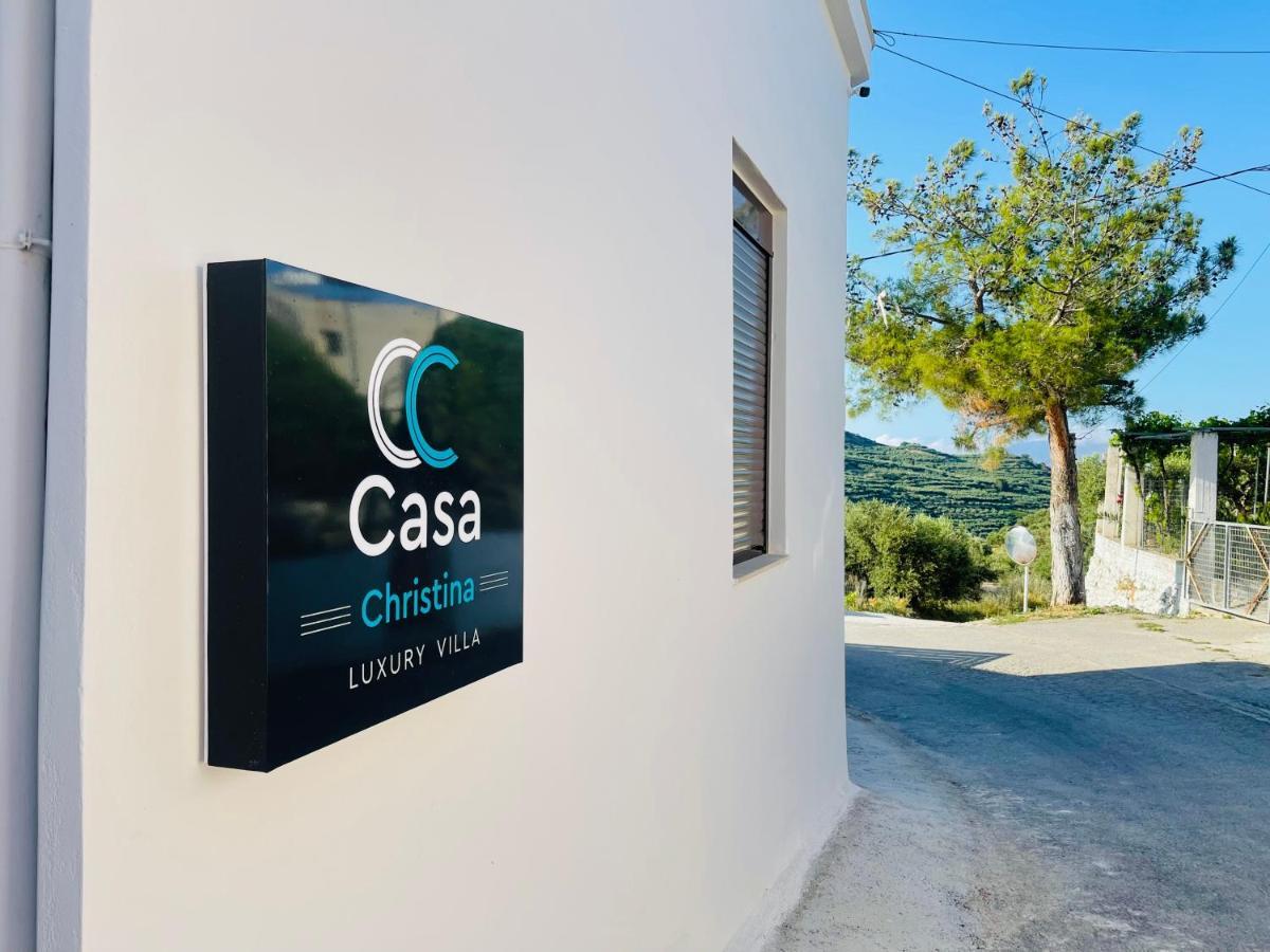 Casa Christina-Luxury Villa 키사모스 외부 사진