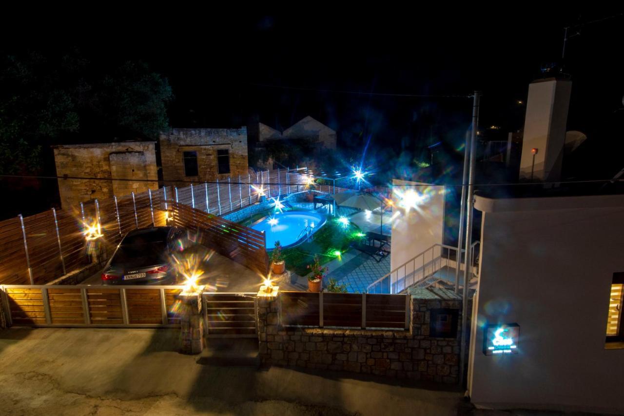 Casa Christina-Luxury Villa 키사모스 외부 사진