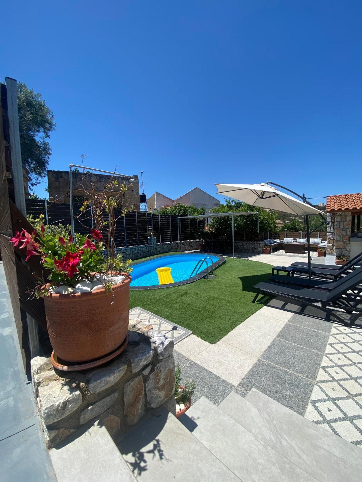 Casa Christina-Luxury Villa 키사모스 외부 사진